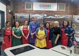 Fareshare attending COOK! for a teambuilding session.