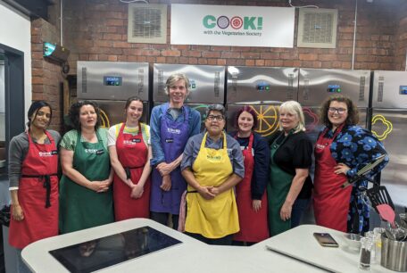 Fareshare attending COOK! for a teambuilding session.