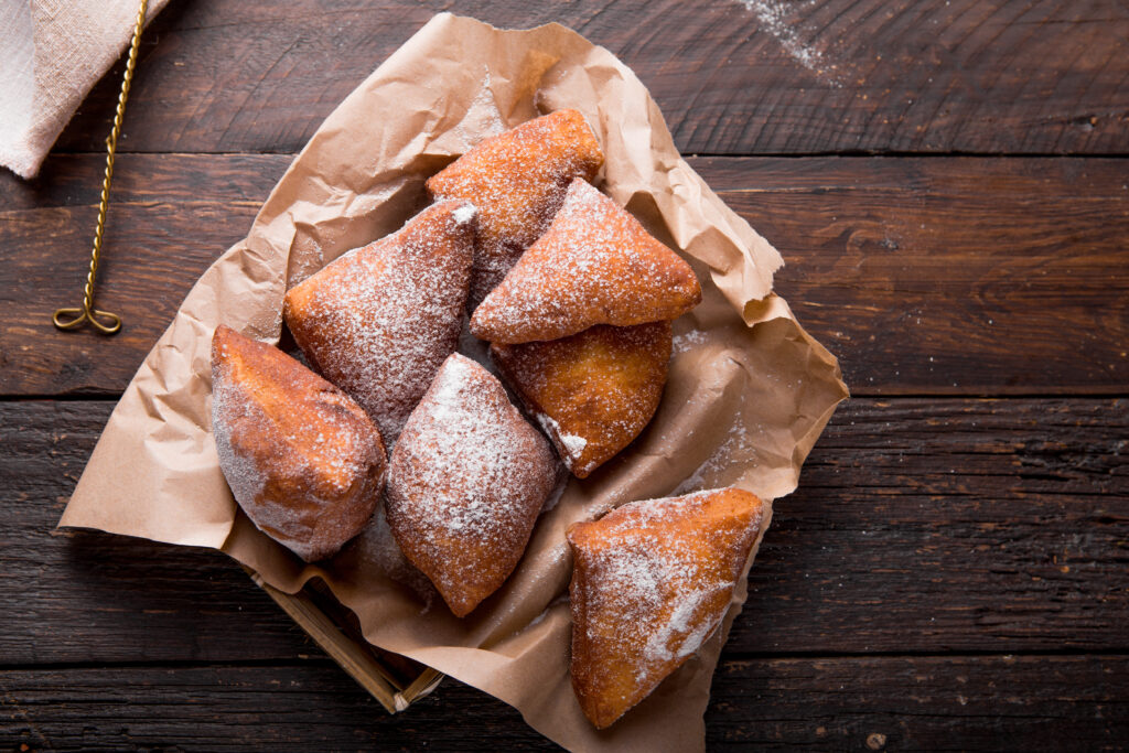 Cardamom Mandazi, African doughnuts made on the African Flavours cookery class at COOK! in Manchester