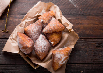 Cardamom Mandazi, African doughnuts made on the African Flavours cookery class at COOK! in Manchester